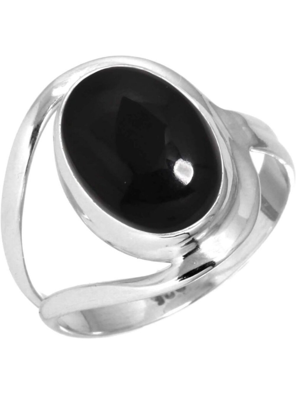 Natural Gemstone Ring for Women - Pearl, Tiger Eye, Lapis, Crystal, Boho 925